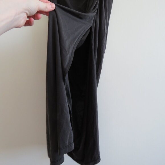 JONATHAN SIMKHAI Lucy Slinky Jersey Cutout Ruched Dress Evening Party - Size XL - Picture 10 of 15